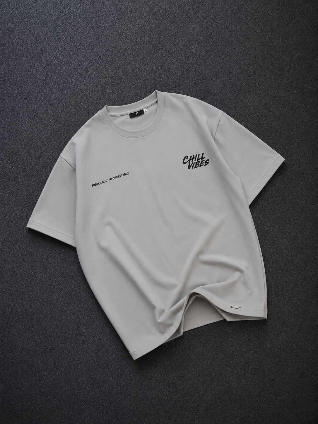 Chill Vibes Oversized Graphic T-Shirt