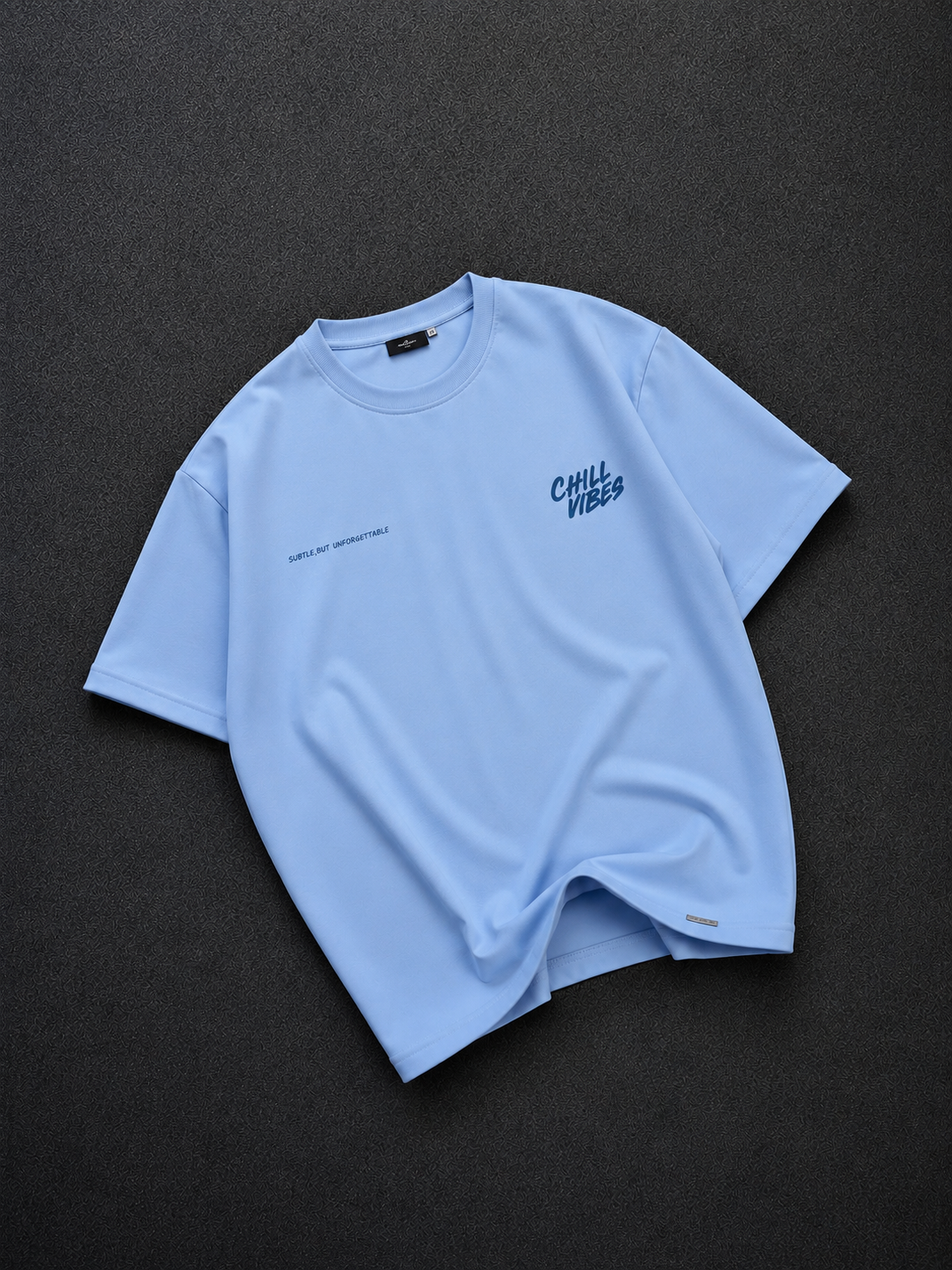 Chill Vibes Oversized Graphic T-Shirt