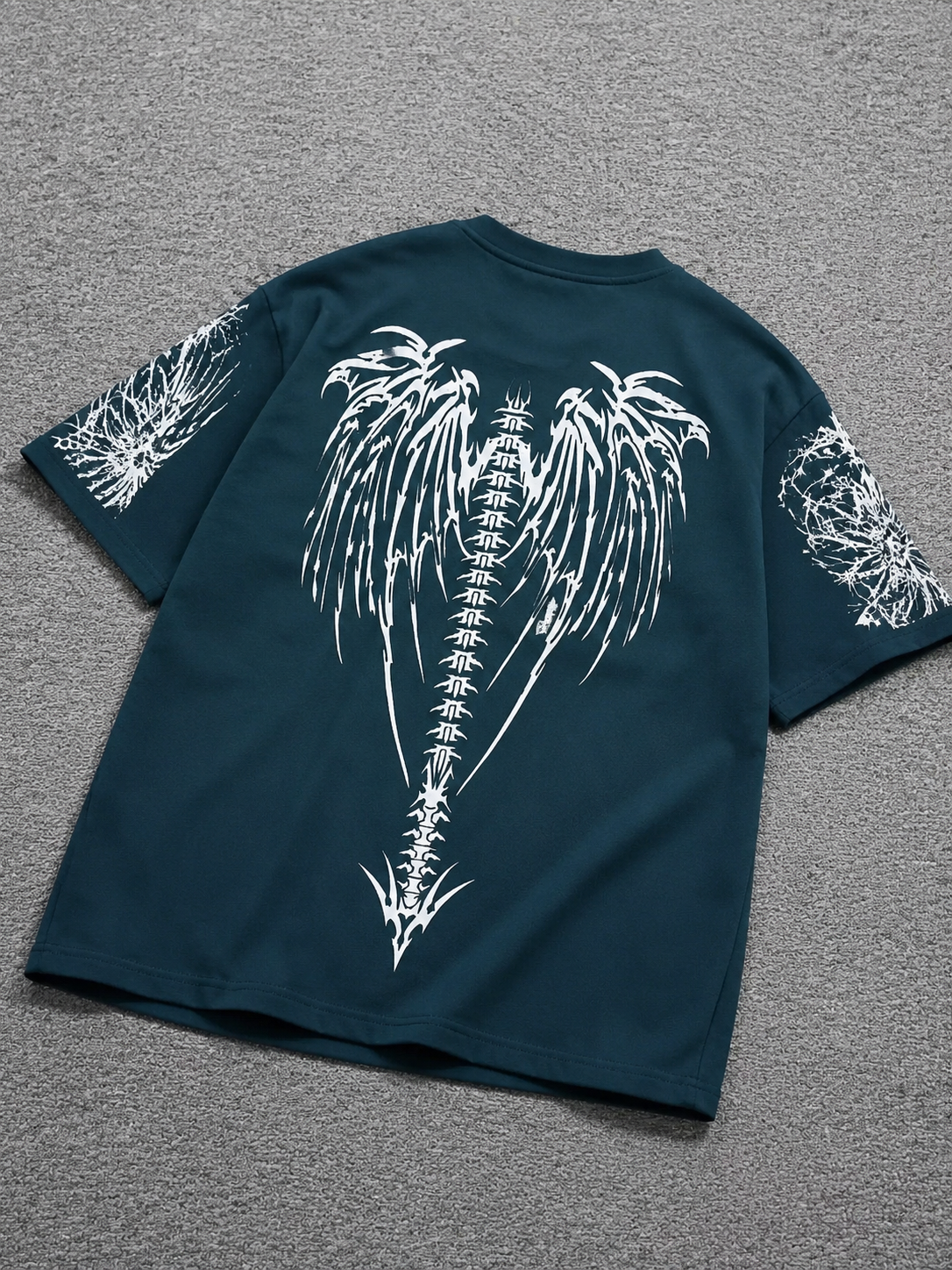 “Rebel Dark Angel Winged T-Shirt”