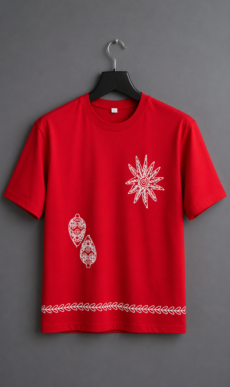 Aesthetic Line Art Oversize Tee