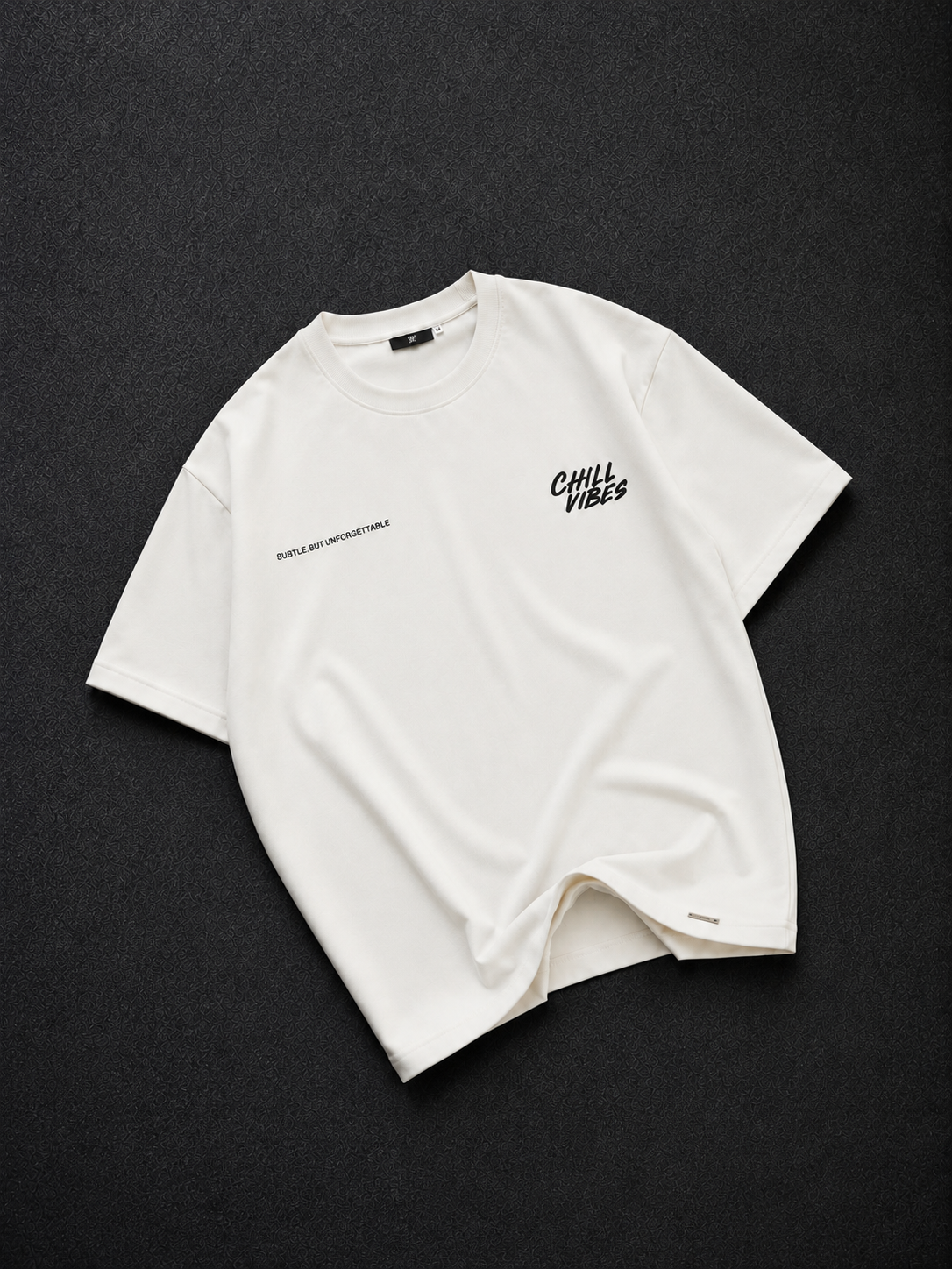 Chill Vibes Oversized Graphic T-Shirt