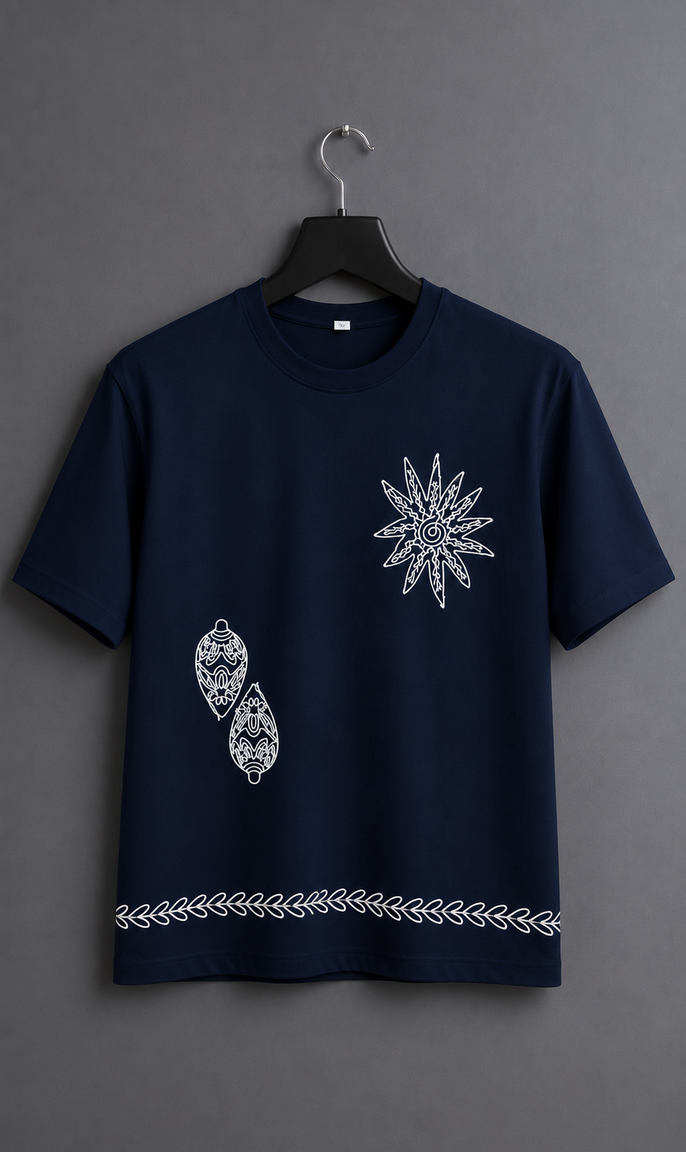 Aesthetic Line Art Oversize Tee