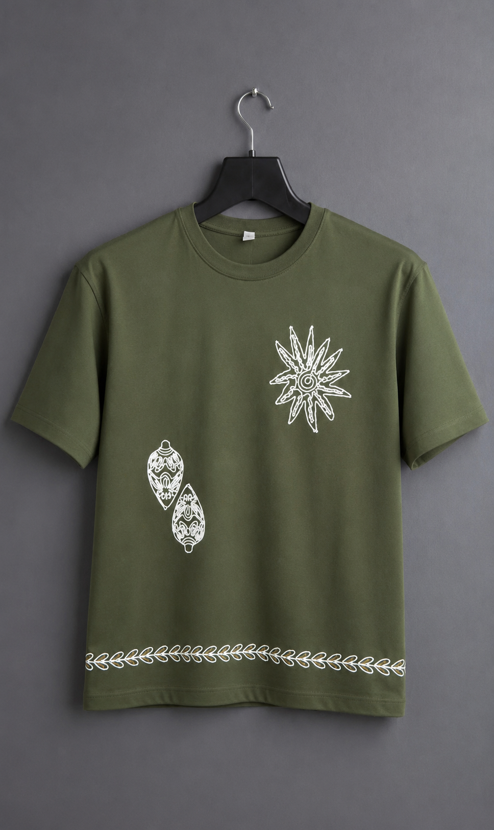 Aesthetic Line Art Oversize Tee