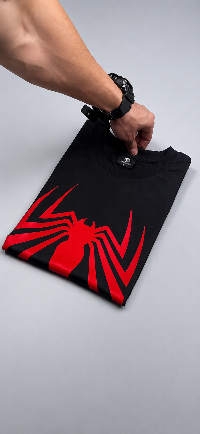 SPIDER GRAPHIC OVERSIZE TEE