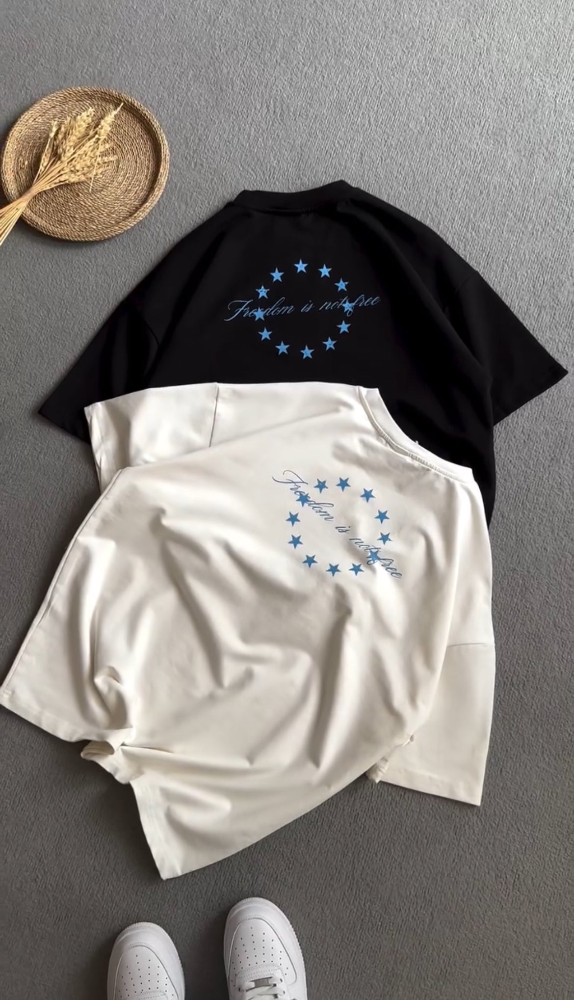 BLUR STAR OVERSIZE TEES